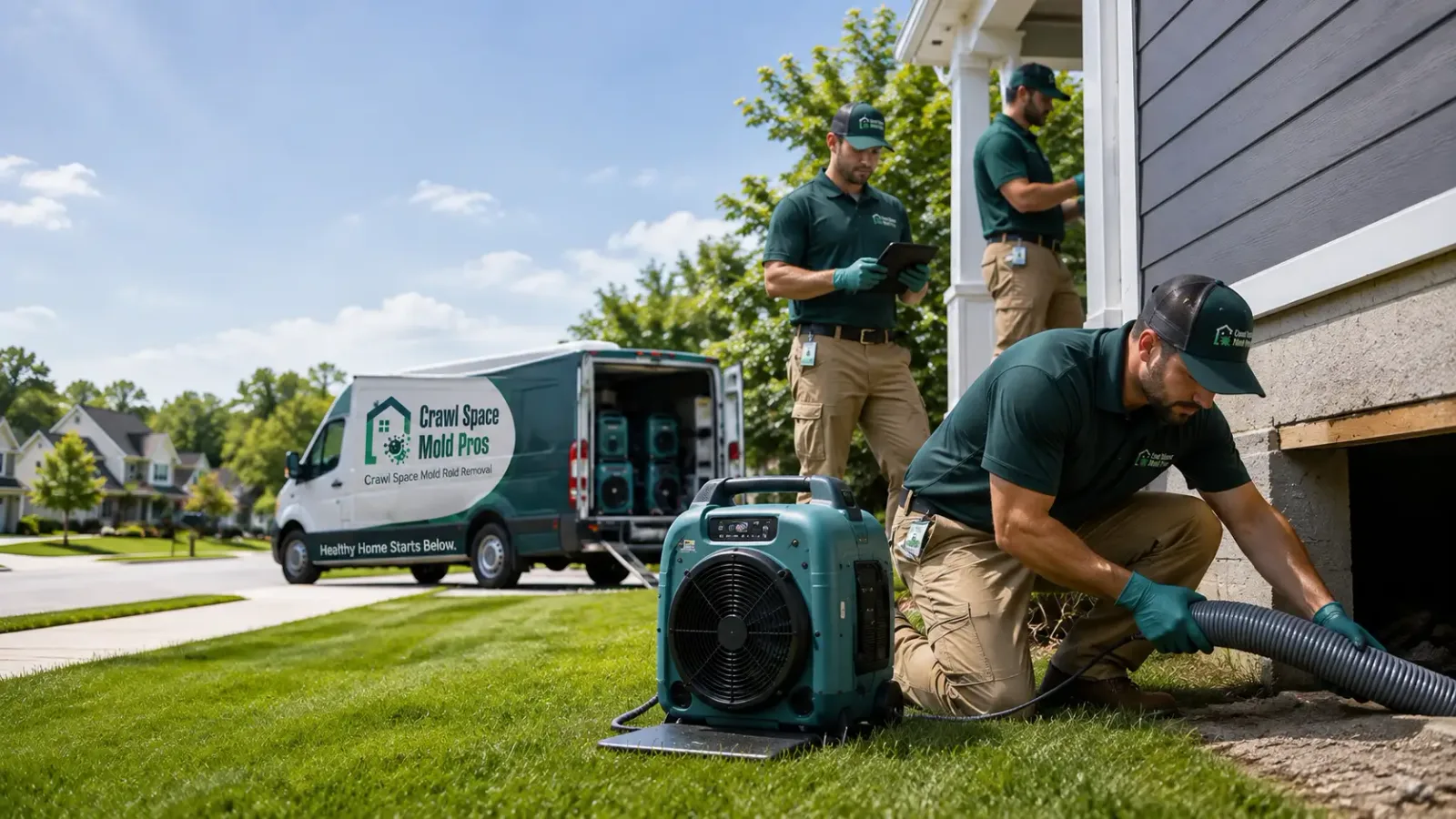 Crawl Space Mold Removal in Middlesex, NY